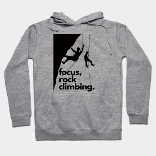 Instructor, Coach, Rock Climbing Hoodie